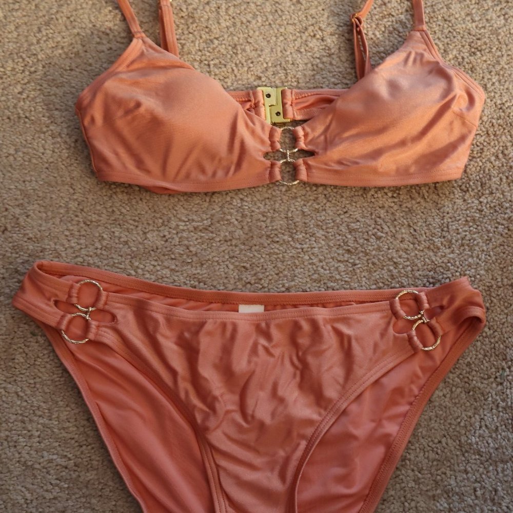 Bikini Set Coral Color